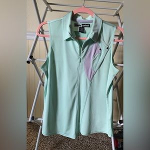 Jamie Sadok sleeveless polo